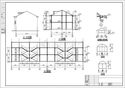 某地區(qū)小別墅建筑施工圖(含工程說明)