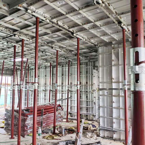 鋁模板廠家 來圖加工定制鋁合金模板 施工周期短 四天建筑一層