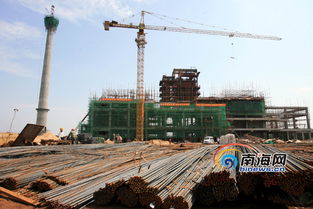 民生工程建設的重點項目 生活垃圾焚燒廠正在加緊施工
